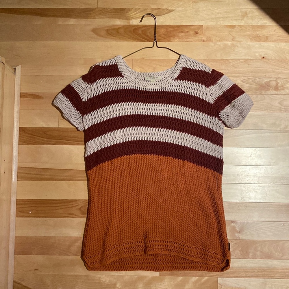 Vintage Burberry Brit knit shirt